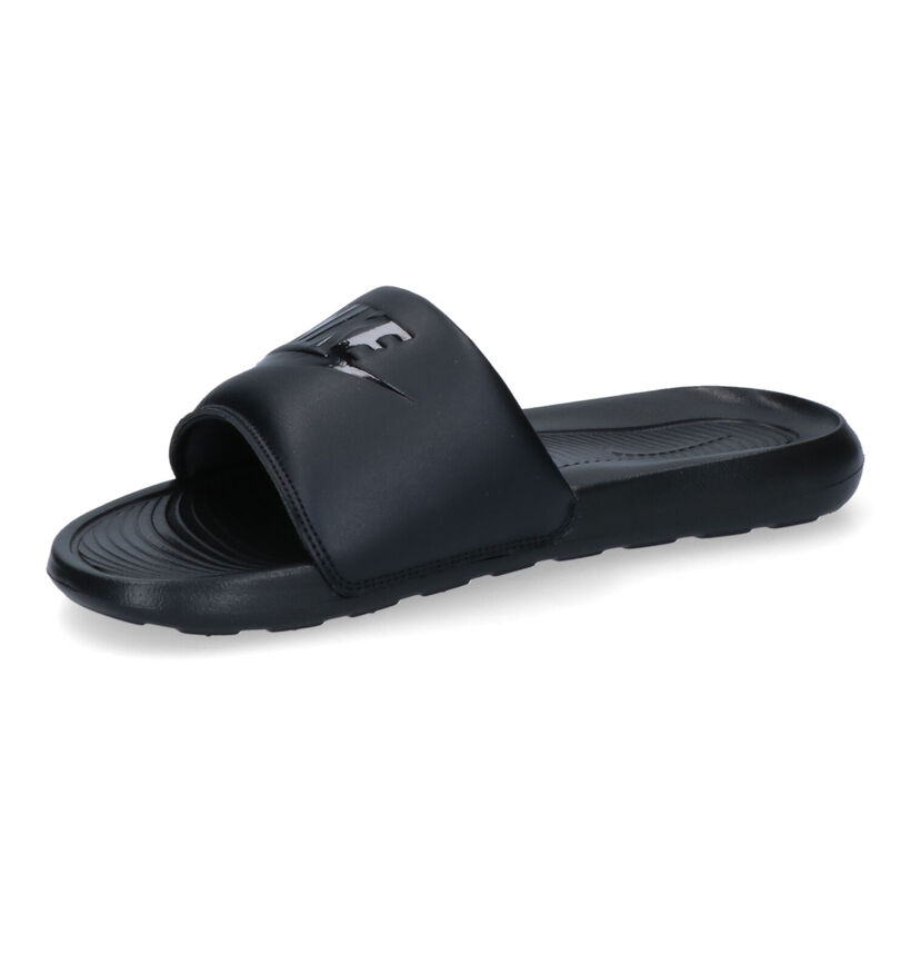 Nike Victori One Claquettes de piscine en Blanc en synthétique (302632)