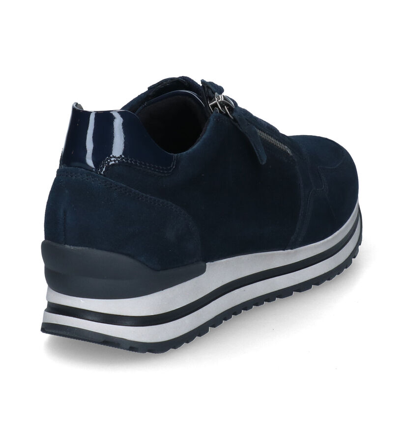 Gabor OptiFit Blauwe Sneakers voor dames (315132) - geschikt voor steunzolen