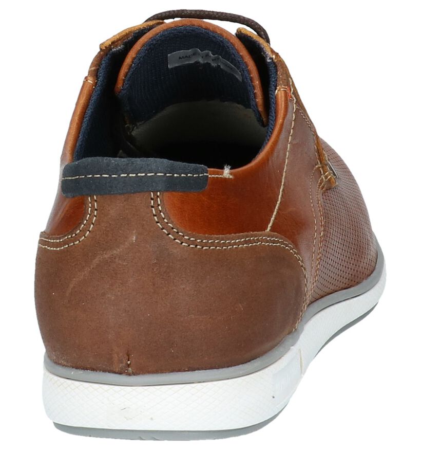 Borgo Sport Chaussures basses en Cognac en cuir (209757)