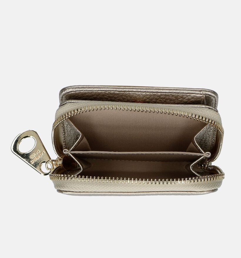 Laurent David Estee 007 Porte-monnaie zippé en Or pour femmes (349804)