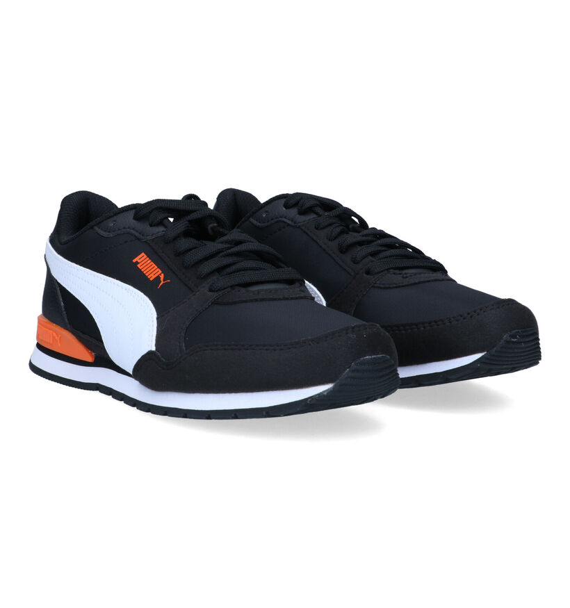 Puma St Runner v3 Baskets en Noir en simili cuir (318754)