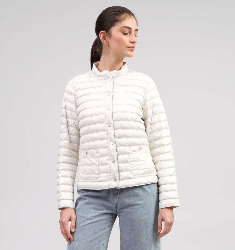 Barbara Lebek Beige Korte Regenjas voor dames (355424)