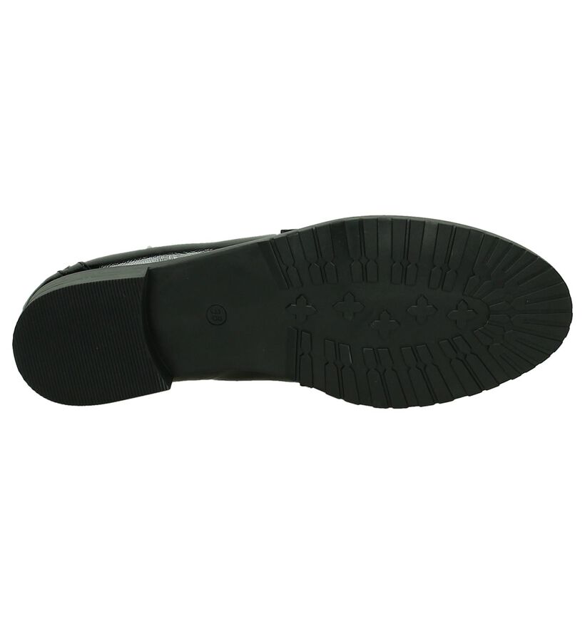 Eye Mocassins en Noir en simili cuir (181560)