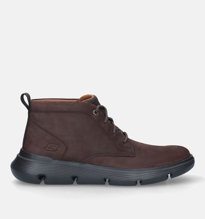 Skechers Garza Fontaine Bruine Hoge Schoenen voor heren (328121)