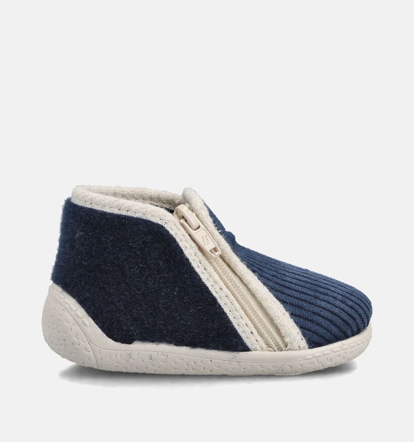 Little David Pantoufles pour bébé en Bleu foncé pour filles, garçons (364928) - pour semelles orthopédiques