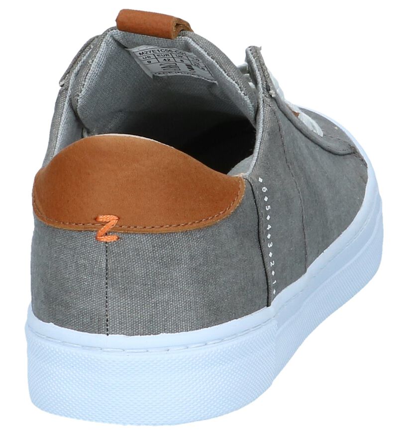 Hub Chaussures basses en Gris en textile (242660)