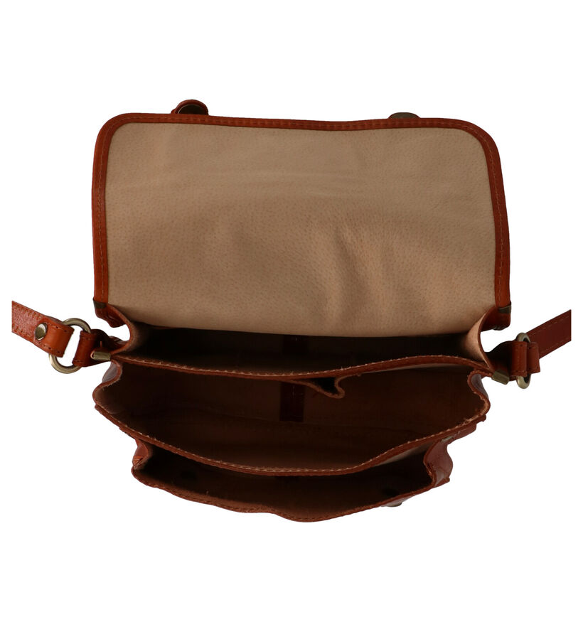 Time Mode Sac porté croisé en Cognac pour femmes (327481)