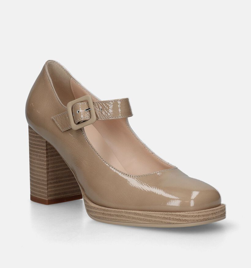 NeroGiardini Escarpins avec sangle en Beige pour femmes (339526)