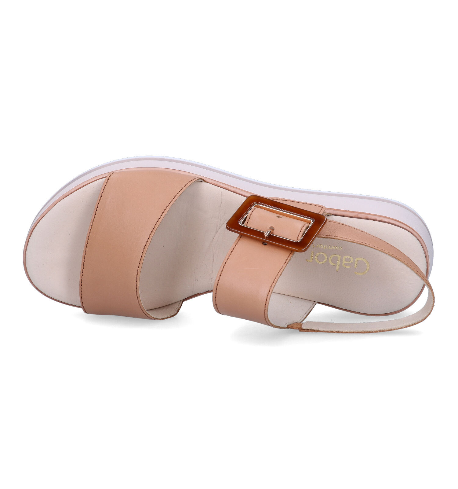 Gabor Comfort Camel Sandalen Dames Sandalen Online op TORFS.BE
