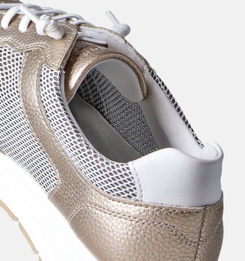 Remonte Baskets casual en Or pour femmes (354859) - pour semelles orthopédiques