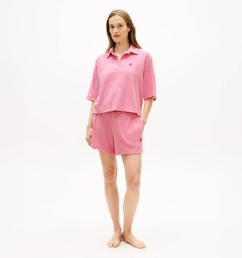 Tommy Hilfiger T-shirts Blauw/Roze