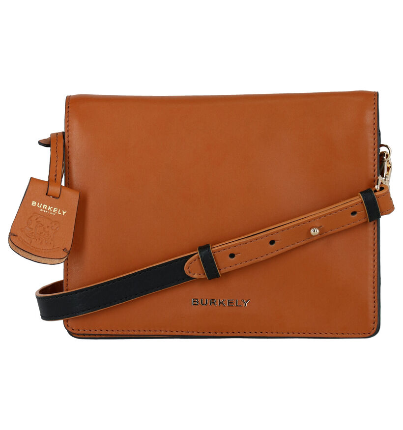 Burkely Birthday Cognac Crossbody Tas in leer (273966)