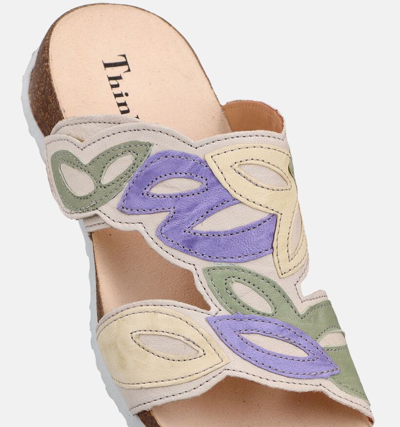 Think! Nu-pieds en Beige/Multi pour femmes (374091)