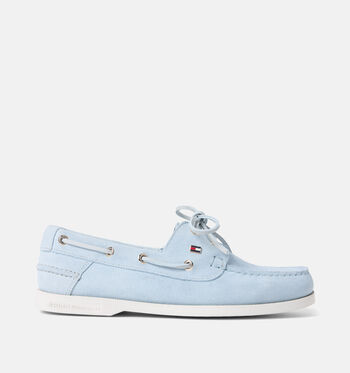 Tommy Hilfiger Chaussures plates Bleu/Or rose