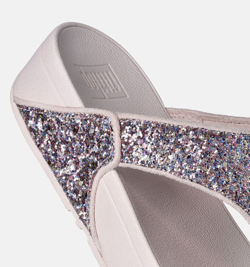 FitFlop Lulu Toepost Roze Teenslippers voor dames (353812)