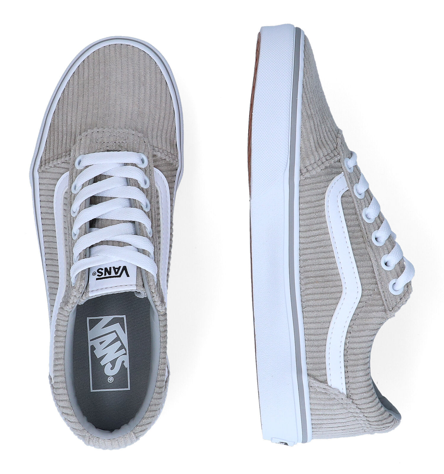 Grijze vans dames store