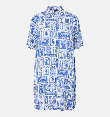 Pieces Kleedjes Blauw