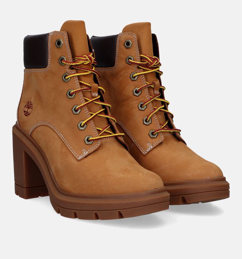 Timberland Allington Heights 6IN Bottillons en Taupe pour femmes (346053) - pour semelles orthopédiques
