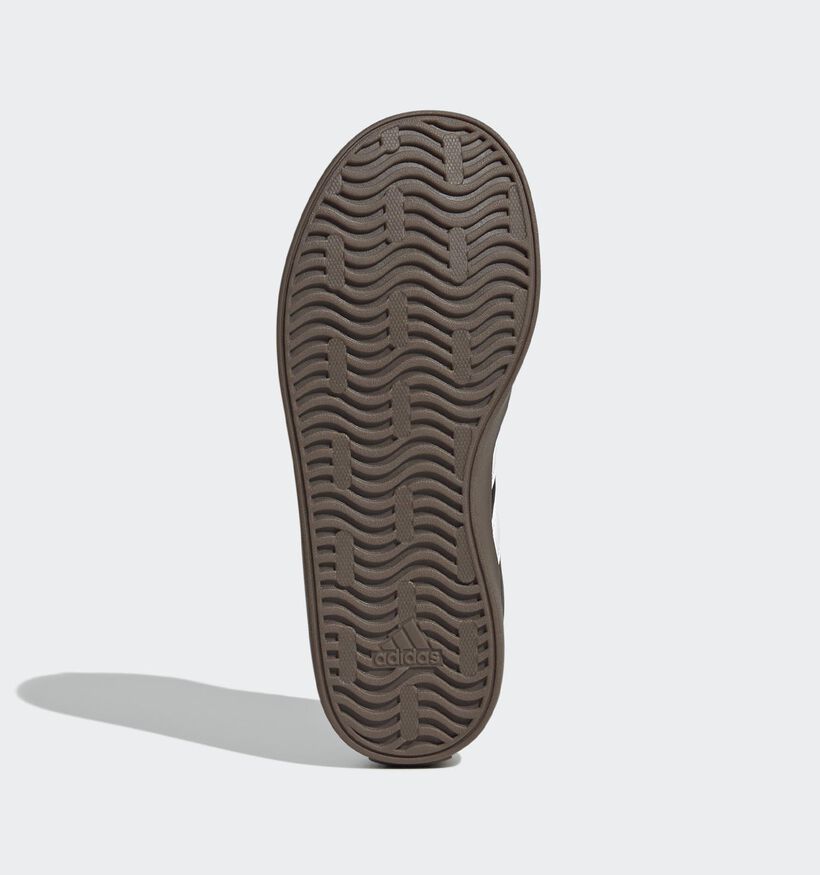 adidas VL COURT 3.0 Zwart/Witte Sneakers voor jongens, meisjes (359691) - geschikt voor steunzolen