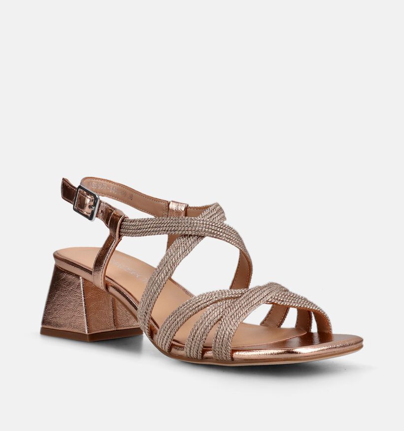 Regarde le Ciel Amalia Gouden Sandalen met hak voor dames (372985)