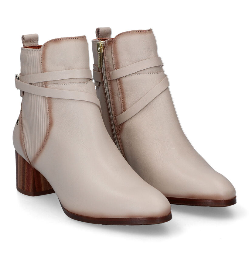 Pikolinos Calafat Bottines en Écru pour femmes (346186)