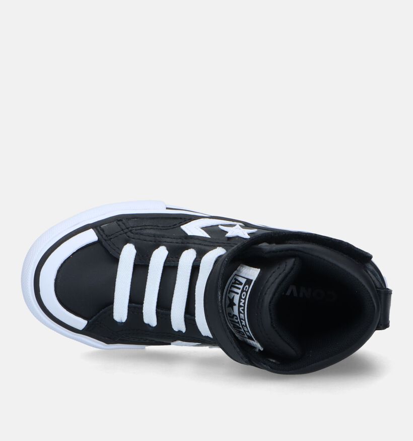 Converse Pro Blaze Strap Baskets en Noir pour garçons (328159)