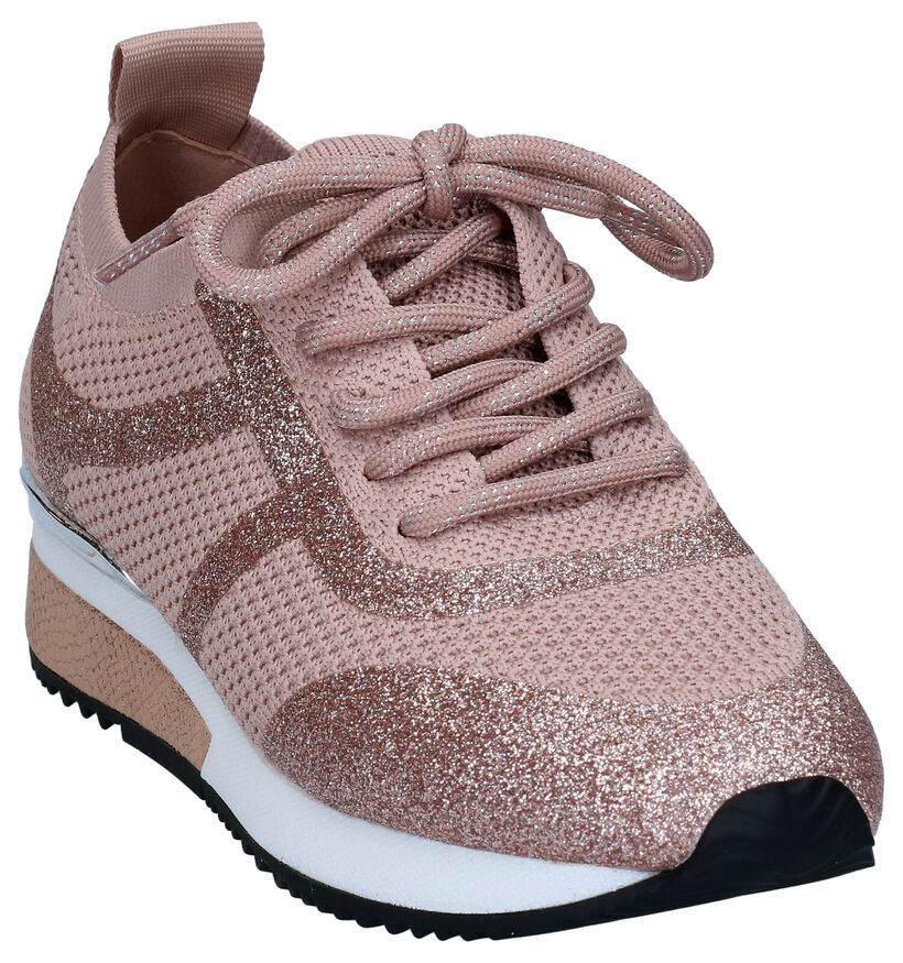 La Strrada Chaussures à Lacets en Rose pour filles (289328)