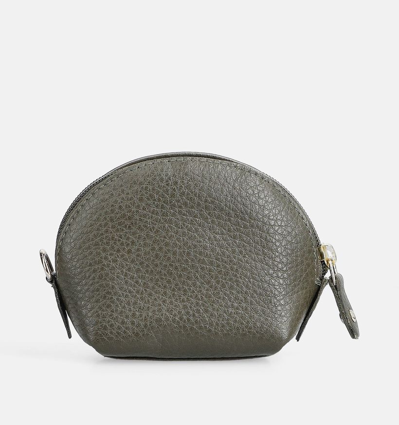 Crinkles Porte-monnaie zippé en Vert pour femmes (365749)