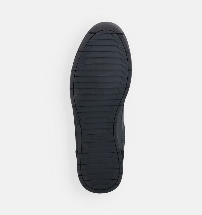 BOSS Zwarte Veterschoenen voor heren (366459) - geschikt voor steunzolen