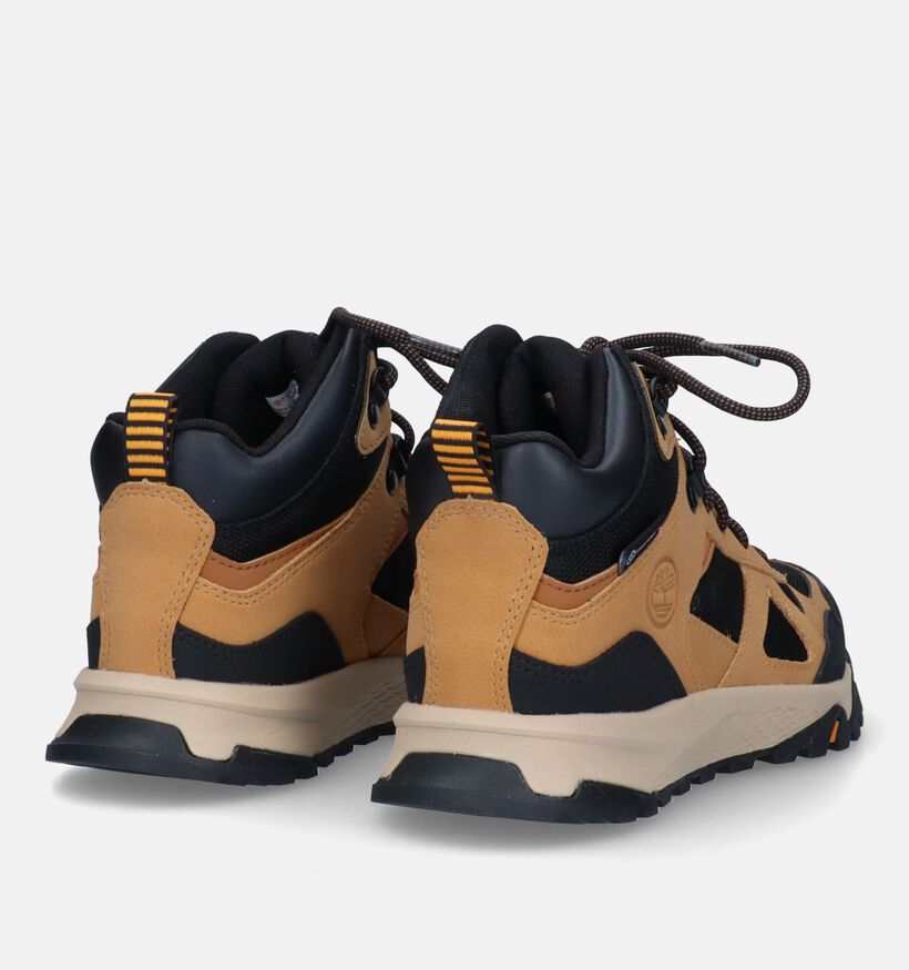 Timberland Lincoln Peak Mid WP Camel Bottines voor jongens (329083) - geschikt voor steunzolen