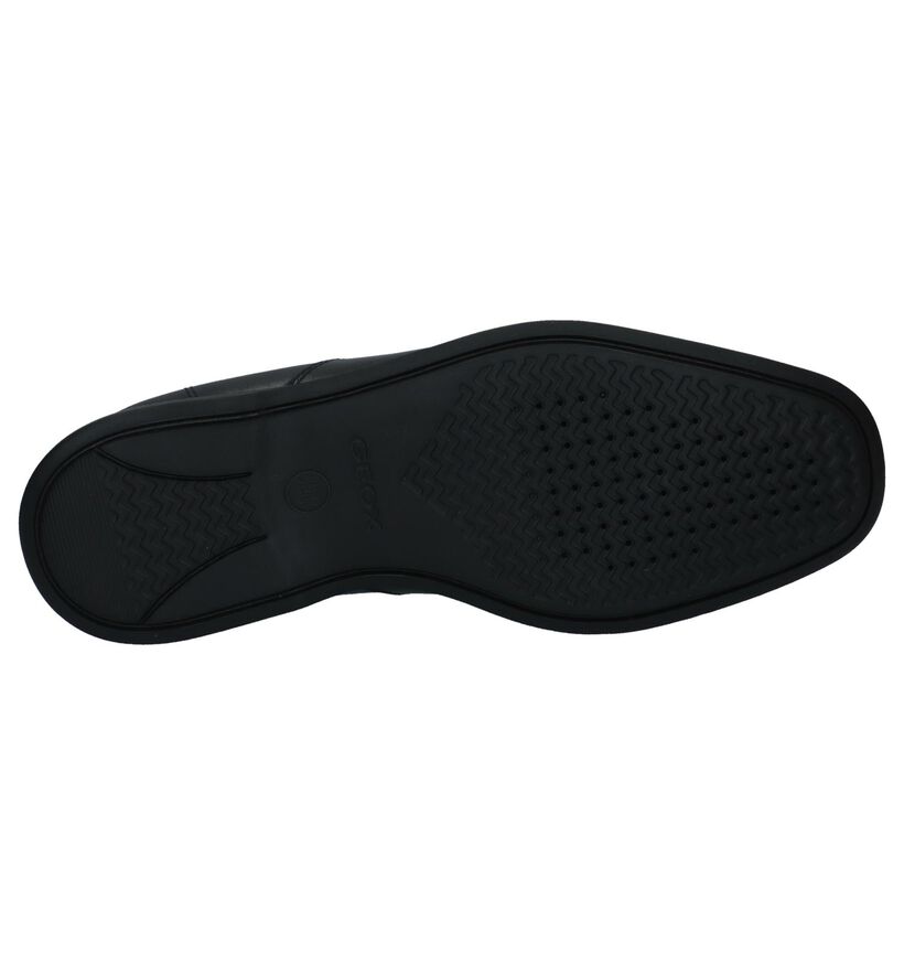 Geox Chaussures hautes en Noir en cuir (223658)