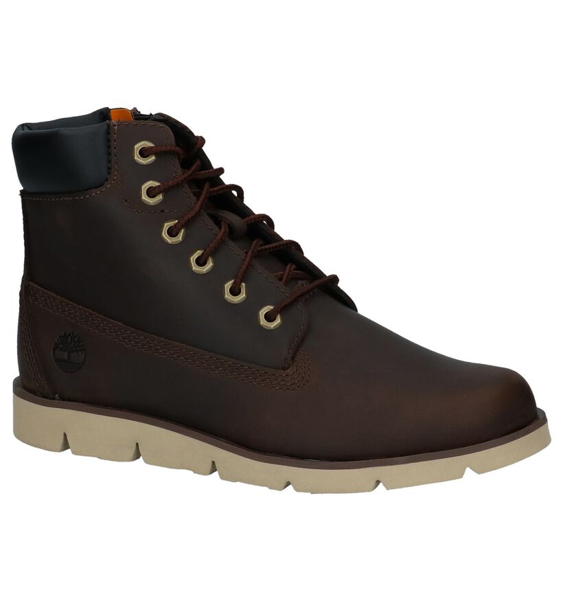 Timberland Radford Donkerbruine Boots Rits/Veter in nubuck (222353)