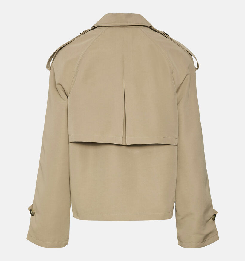 Vero Moda Chloe Beige Korte trenchcoat voor dames (352108)