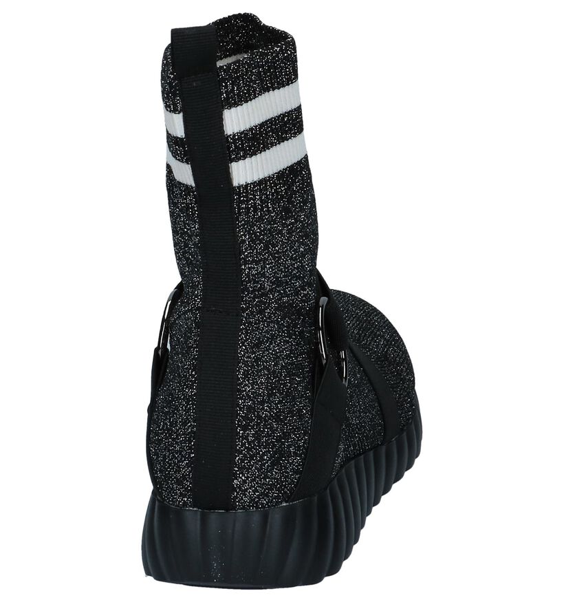 Uma Parker Slip-ons en Argent en textile (230533)