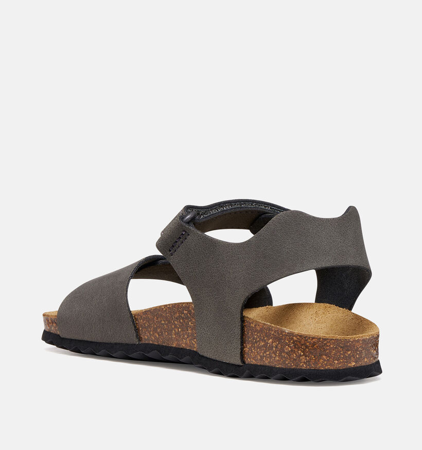 Geox J Ghita Sandales en Gris pour gar&ccedil;ons (369997)