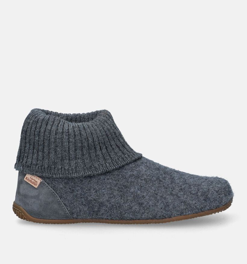 Living Kitzbühel Blauwe Hoge pantoffels voor dames (332438)