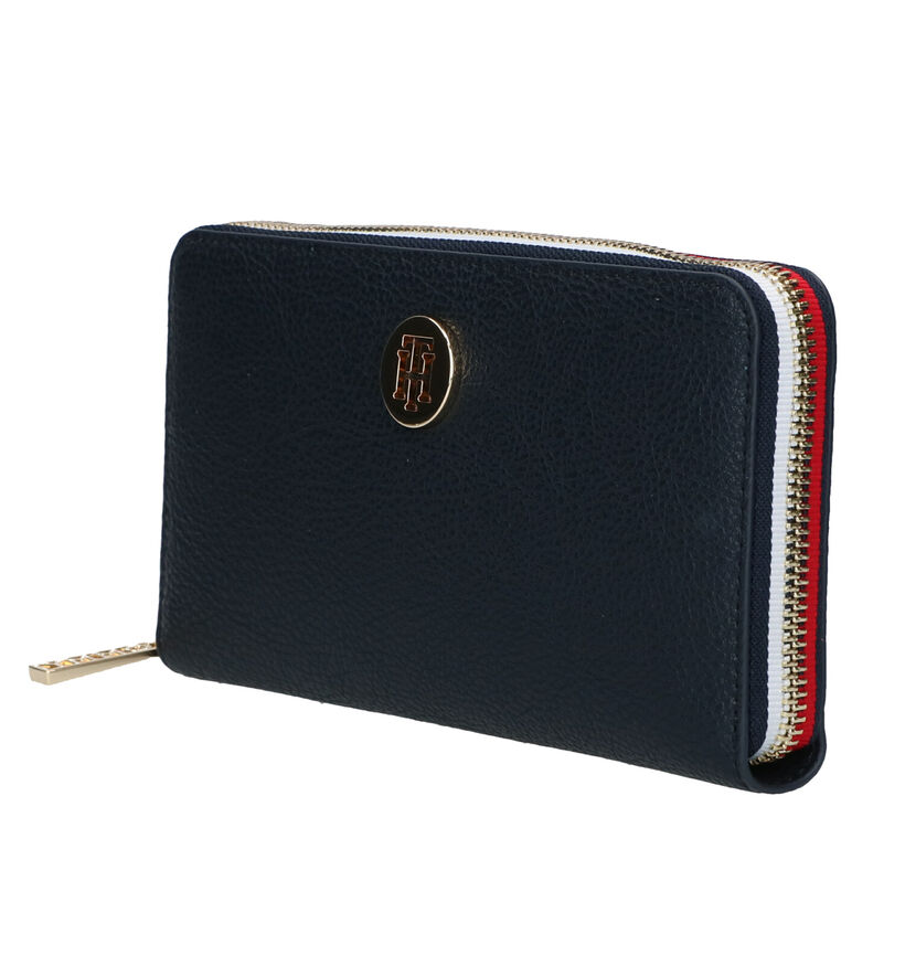 Tommy Hilfiger Porte- monnaie zippé en Bleu en simili cuir (276515)