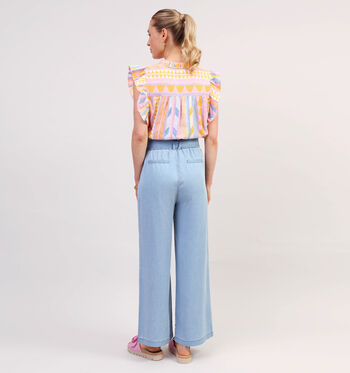 Orfeo Pantalons Bleu