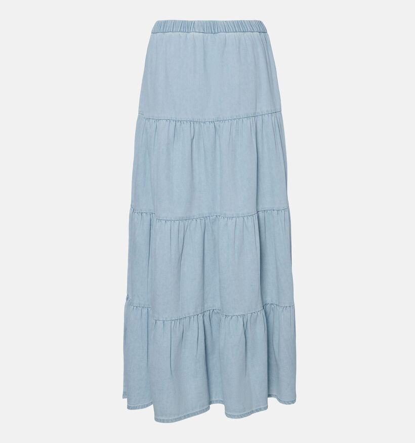 Pieces Tula Blauwe Maxi Rok voor dames (357382)