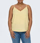 ONLY Carmakoma Debbie Gele Top voor dames (375068)