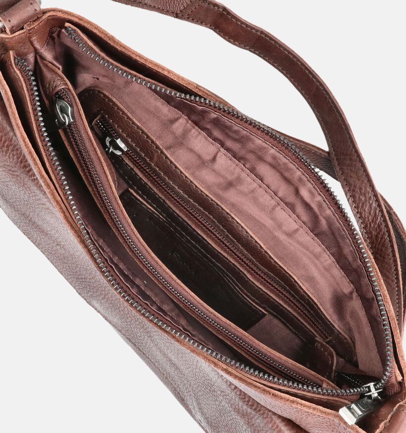 Bear Design Donkerbruine Crossbodytas voor dames (382139)