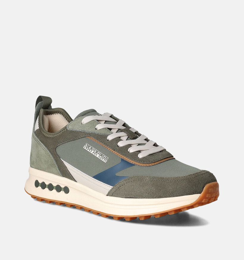 Napapijri Slate Chaussures à lacets en Vert pour hommes (354043) - pour semelles orthopédiques