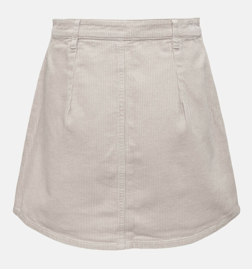 JDY Shiraz Corduroy Bruine Rok JDY Shiraz Corduroy Lichtbeige Rok voor dames (365308)