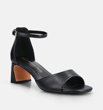 Marco Tozzi Sandalen Zwart/Goud/Roze