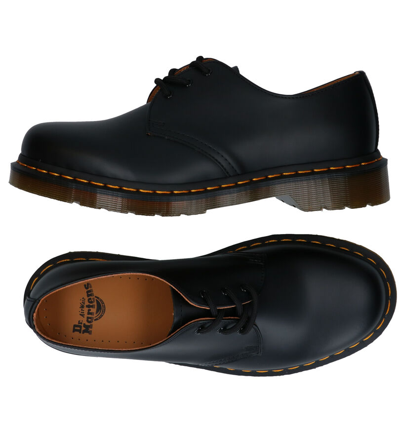 Dr. Martens 1461 Zwarte Veterschoenen in leer (292454)