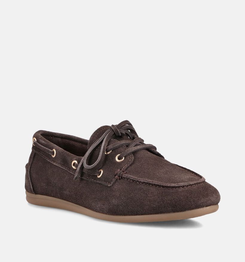 Laurent David x Libelle Donkerbruine Bootschoenen voor dames (375811) - geschikt voor steunzolen