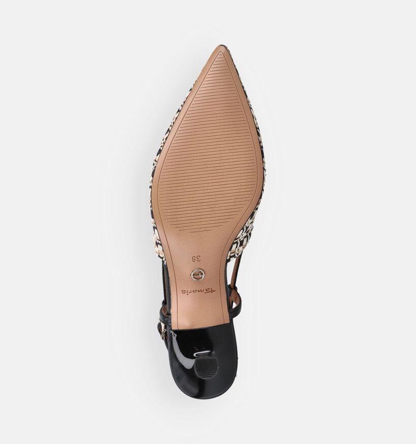 Tamaris Escarpins slingback en Noir pour femmes (367687)