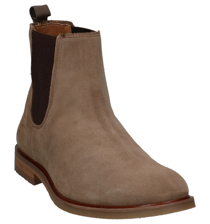 Bullboxer Bruine Chelsea Boots voor heren (312624) - geschikt voor steunzolen