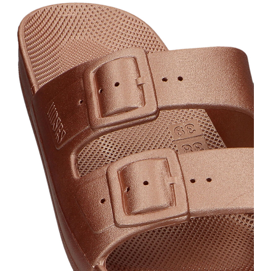 Freedom Moses Basic Nu-pieds en Bronze pour femmes (323018)