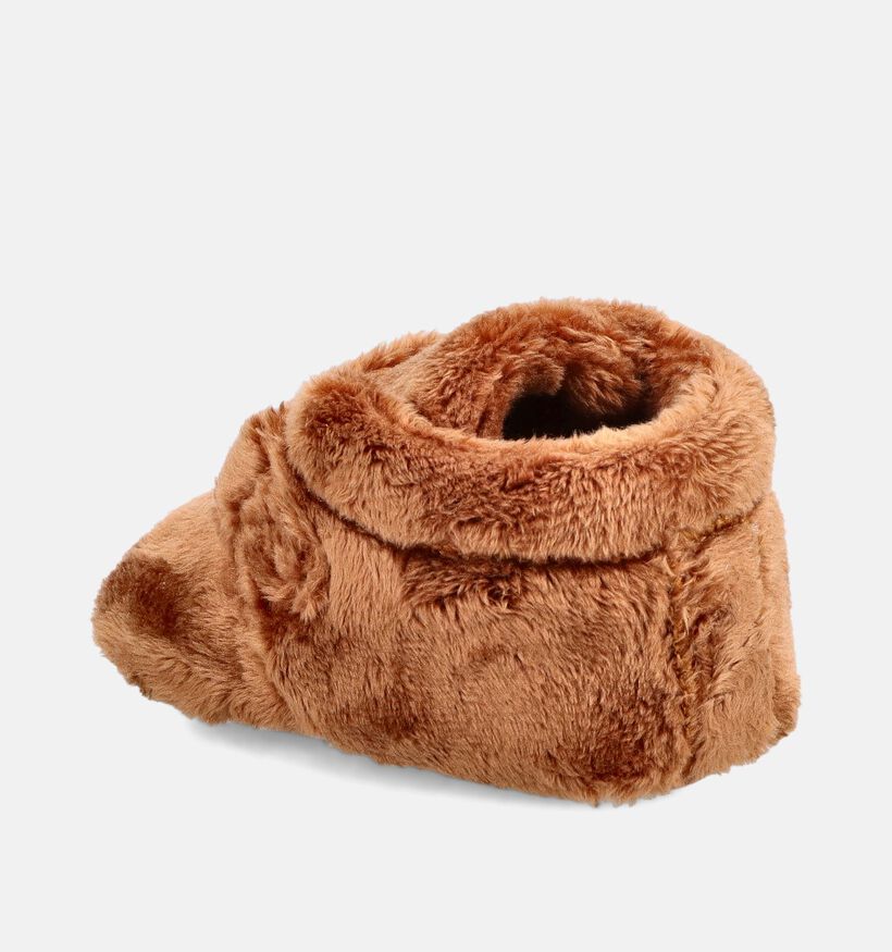 UGG Bixbee Pantoufles en Cognac pour filles (378076)